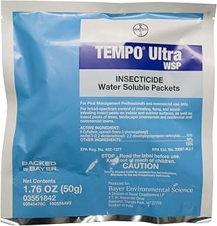 TRTD11597 Tempo Ultra WSP Water Soluble Insectide, 50g Pack