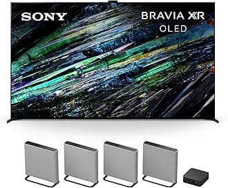 Sony QD-OLED 77 inch BRAVIA XR A95L Series 4K Ultra HD TV: Smart Google TV with Dolby Vision HDR and Exclusive Gaming Features for The PlayStation® 5 XR77A95L BRAVIA Theater Quad