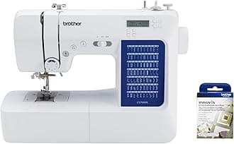 Brother CS7000X Computerized Sewing and Quilting Machine and SA5FTPKG 5-Foot Embellishment Pack