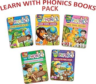 Learn with Phonics Book - Pack (5 Titles)
