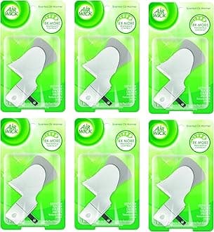 Air Wick Scented Oil Air Freshener Warmer, 1 Count (Pack of 6)