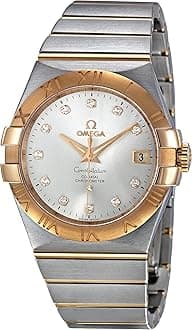 Omega Men's 123.20.35.20.52.001 Silver Dial Constellation Watch