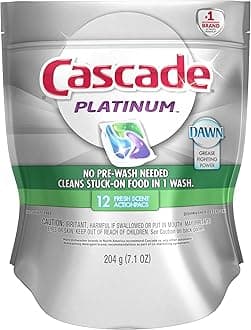 Platinum Actionpacs Fresh Scent Dishwasher Detergent 12 Count