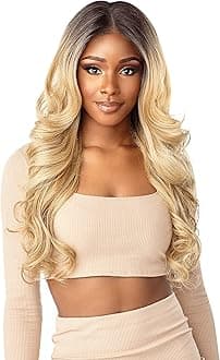 SensationnelWhat lace 13x6 wigs - rashana lacefrontal hand tied glueless synthetic with natural density preplucked hairline (BALAYAGECARAMEL)