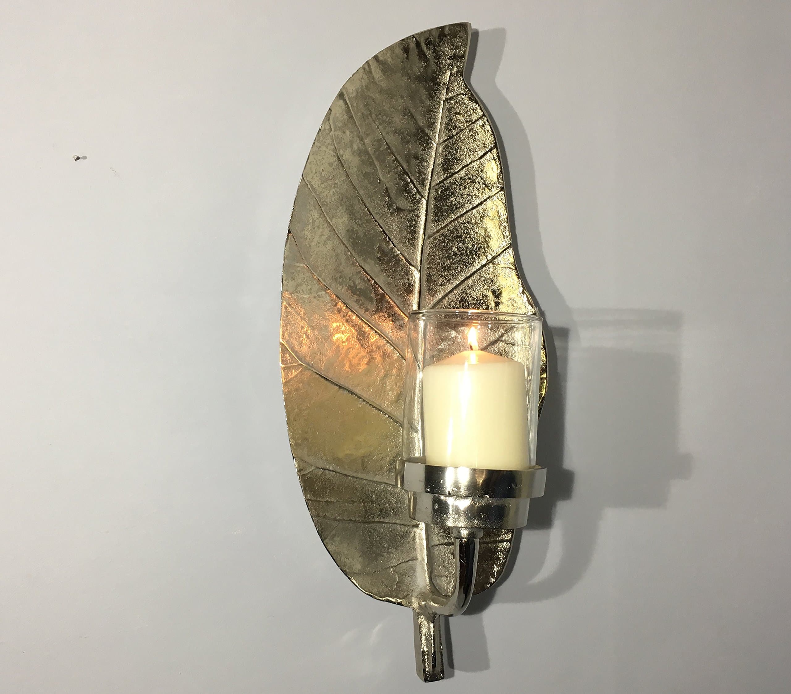 Wall Sconce - Silver Leaf SA113