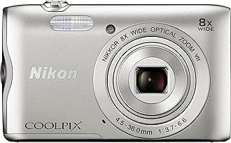Nikon Coolpix A300 20 MP Point & Shoot Digital Camera, Silver