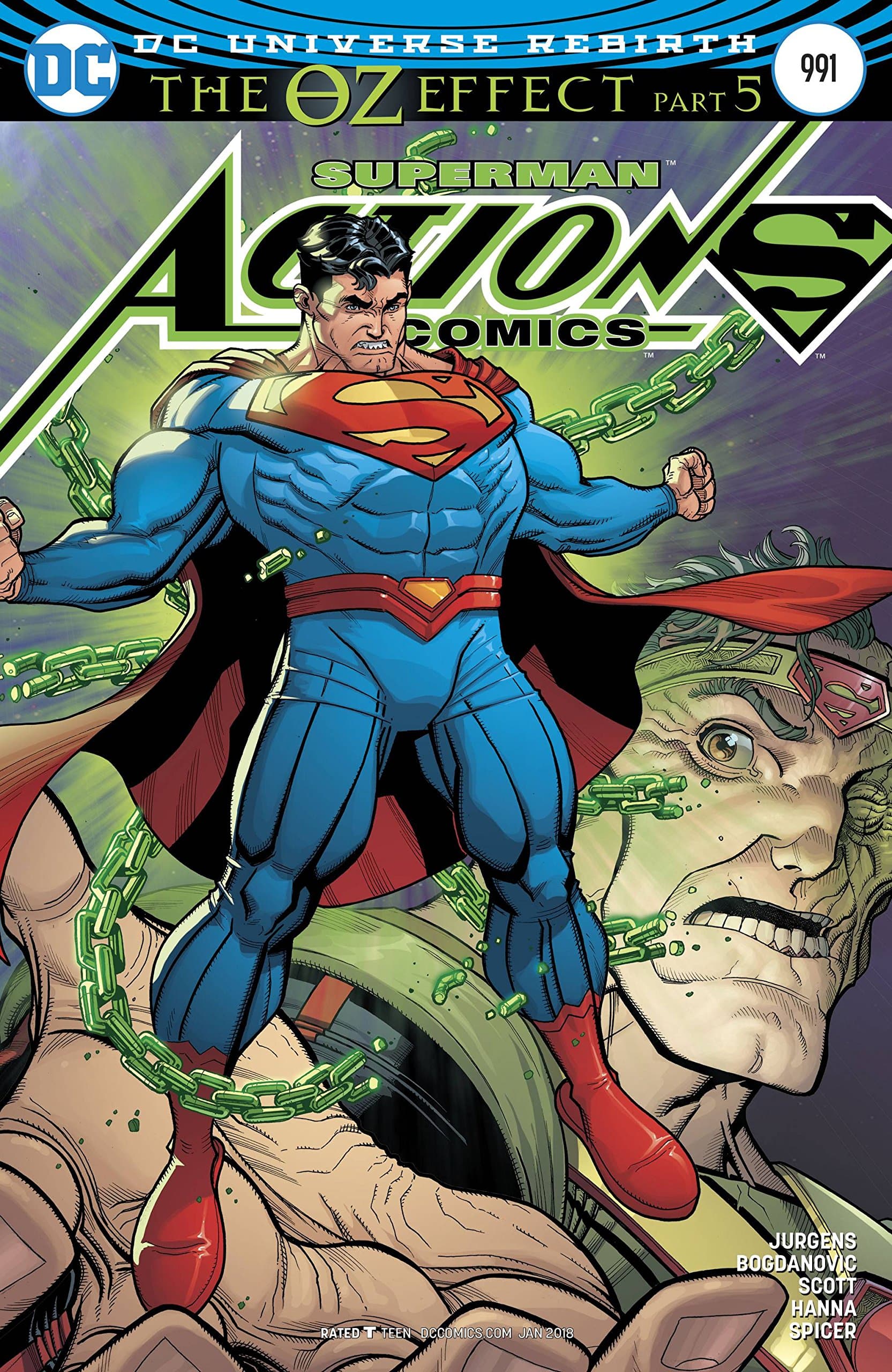 ACTION COMICS #991 LENTICULAR ED (OZ EFFECT)