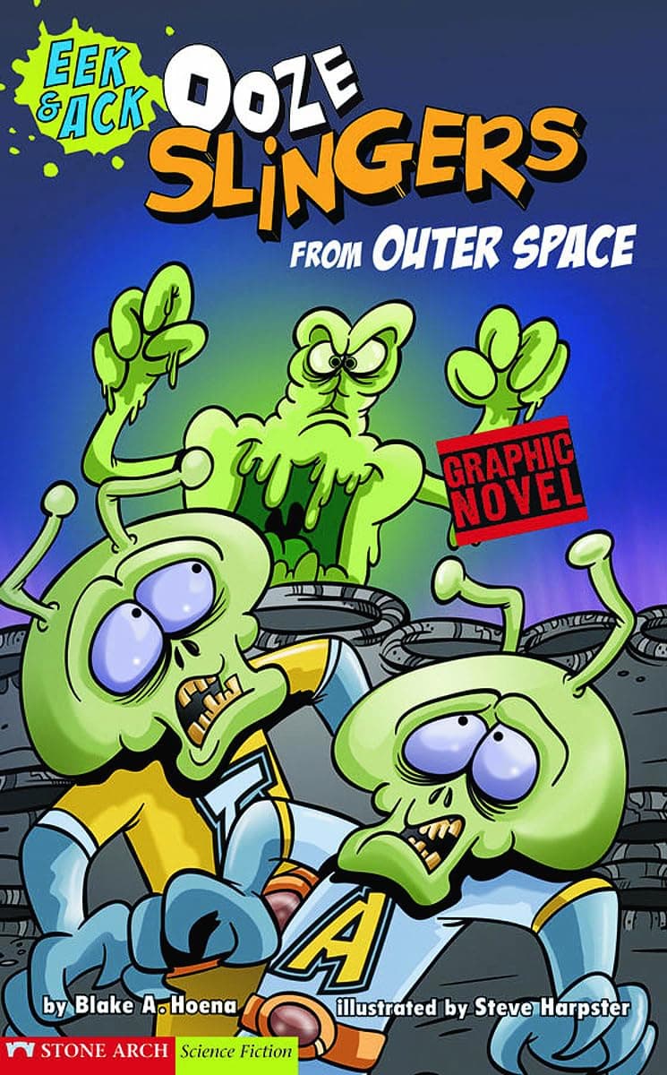 Ooze Slingers from Outer Space: Eek & Ack (Graphic Sparks)