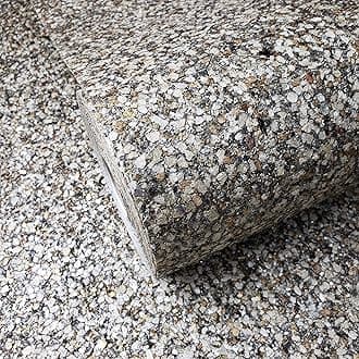 Real mica Stone Unique Designer Luxury chip Texture wallcovering Modern Gold Silver Granite Look Big chip Texture 3D Modern Natural Wallpaper