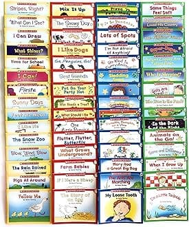 LOT 60 Books Leveled Easy Readers Beginning Reading Preschool Kindergarten