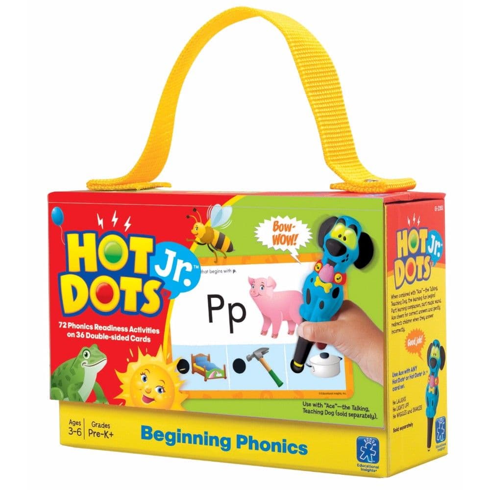 Hot Dots Beginning Phonics Card Set