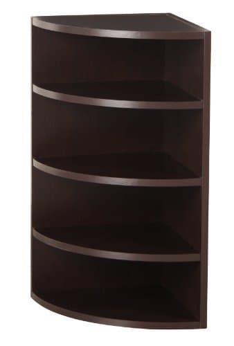 Foremost 328009 Modular Corner Radius Cube Storage System, Espresso by Foremost Groups, Inc.