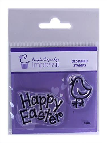 impressit stamp cake decorating - Happy Easter Designer Stamp for Embossing Icing, Sugarpaste, Fondant
