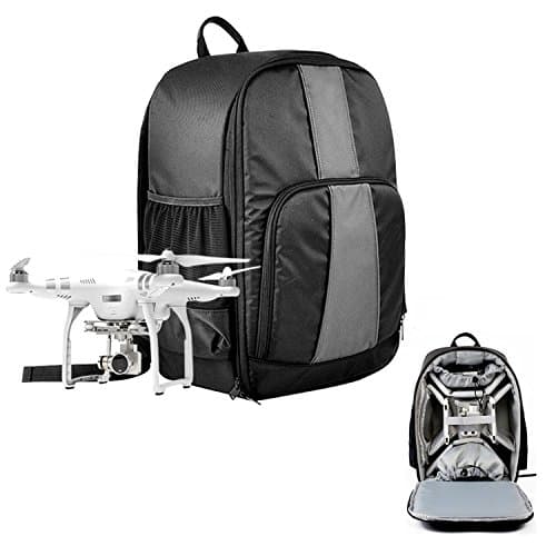 Caden Multi Function Waterproof Universal UAV Drones Backpack Case For Quadcopter Drone DSLR SLR Cameras,Fit all DJI Phantom 4/ 3/ 2 Series,GoPro Cameras