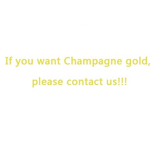 Sockets 6 pin Double Universal wall socket with On/Off switch electrical outlet, Crystal acrylic panel, With red indicator light - (Type: Champagne Gold)