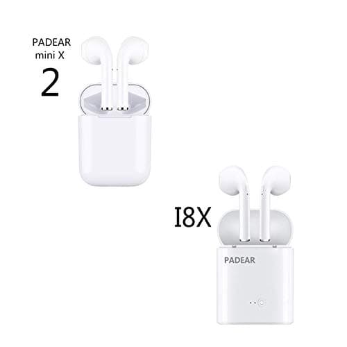 Wireless Earphone Padear Mini X 2/1 Bluetooth Headset for iPhone Android 6/7/8/PLUS X xs RS Max Sumsung (minix2)