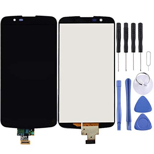 Replacement Screen Glass Screen Replacement Kit LCD Screen and Digitizer Full Assembly for LG K10 LTE K430DS / K410 / K420n(Black) Screen Replacement Kit (Color : Black)