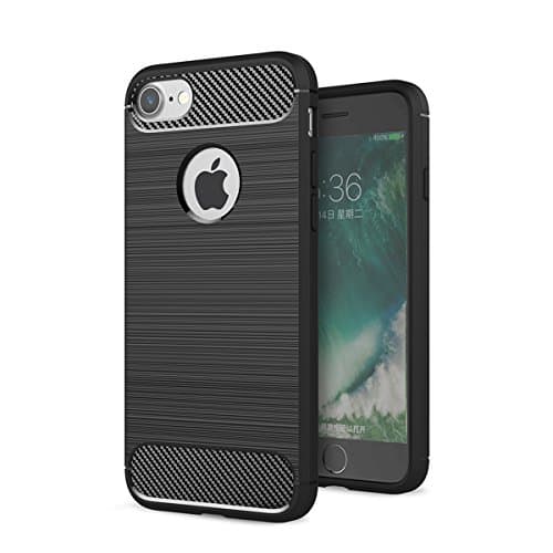 RUITAI iPhone 7 Case , Shockproof Bumper Slim iphone7 back case with Protective Clear Screen Protector for Apple iPhone7