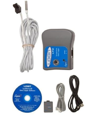 Supco LOGIT LTT 2 Channel Temperature Data Logger Kit