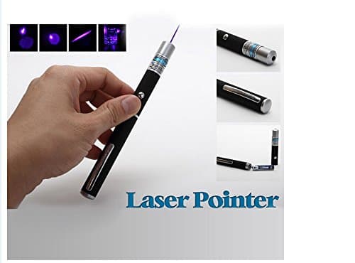 High Power 5mw Teaching pen flashlight Beam Laser Pointer Lazer Projector Pen (Blue)