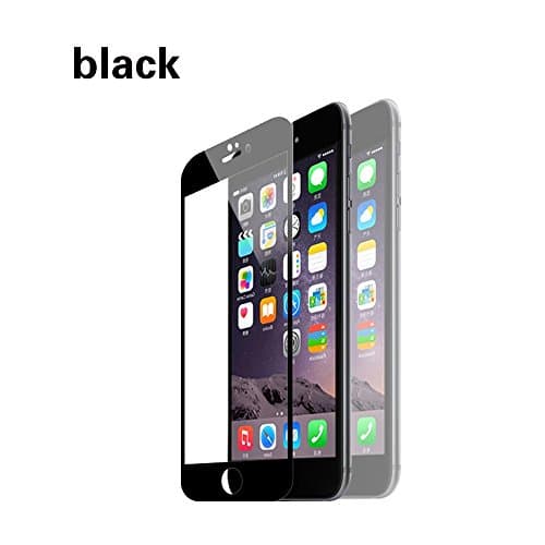iPhone 6 6s Plus Screen Protector, OPERNEE Ultra Thin Full Cover Tempered Glass Film for Apple iPhone 6/6s Plus 5.5 inch (Black)