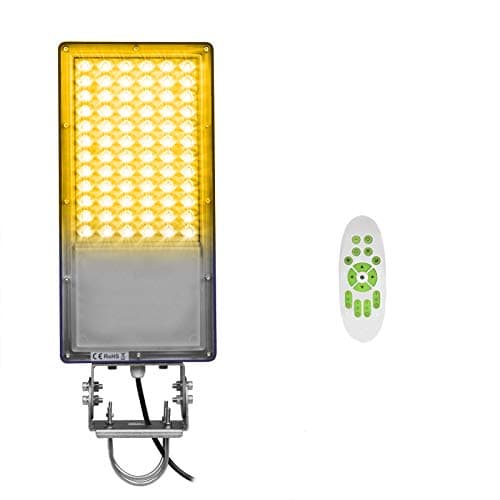 Street Light, Lighting Sensor Security 3600LM Barn Yard Wall Post Floodlight Adjust Light Brightness