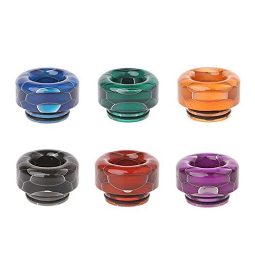 Plastic Quick Fitting 810 Snakeskin Drip Tip Connector for RO System Refrigerator Coffee Mod Machine(Random Delivery)- 2PCS