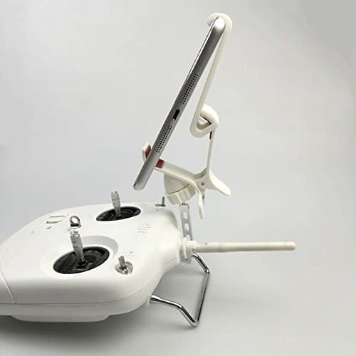 Upgrade DJI Phantom 3S 2V+ 2V Controller Bracket Extension Holder Support for 7.9 inch Pad Tablet (1PC, White, 3D Printed)