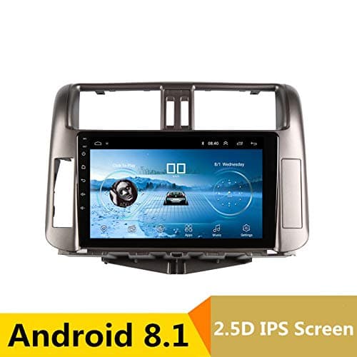 9" 2.5D IPS android 8.1 car multimedia player dvd For Toyota Prado 150 2010 2011 2012 audio radio navigation car stereo GPS