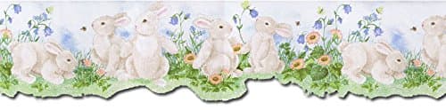 Rabbits Wallpaper Border B50026