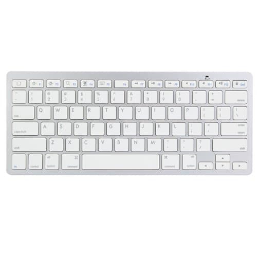 Bluetooth Wireless White Keyboard For Macbook Mac iPad iPhone.