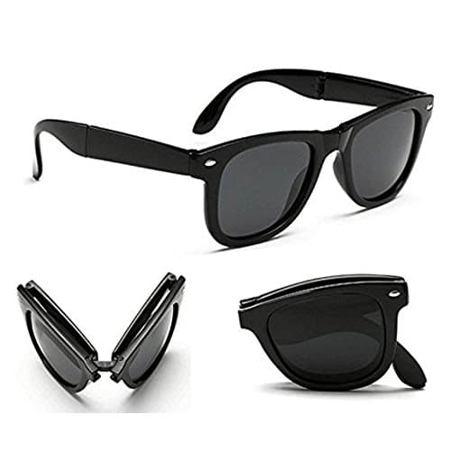 Black Folding Foldable Sunglasses