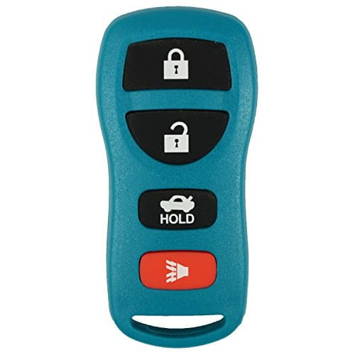 qualitykeylessplus Teal Remote Replacement 4 Button Keyless Entry FCC ID: KBRASTU15 Free KEYTAG