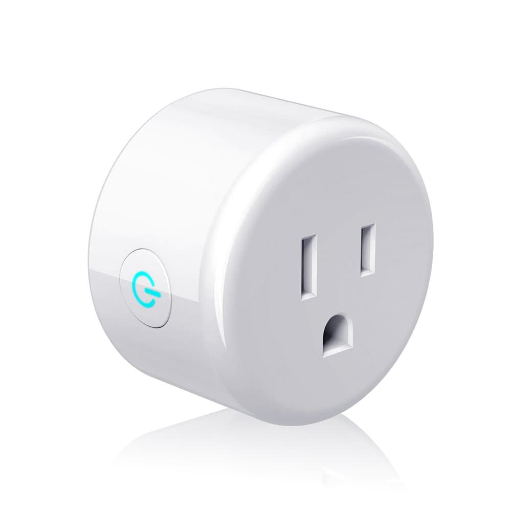 Smart Plug, Lightstory Mini Wi-Fi Socket Outlet Compatible with Alexa Echo/dot Compatible with Google Home Assistant IFTTT, Remote Control Your Devices from Anywhere, No Hub Required