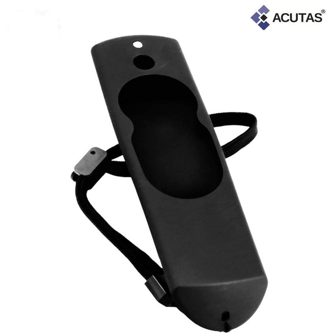 ACUTAS Protector Cover Case for Amazon Fire TV Remote Control Silicone Case with Lanyard Strap