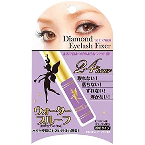 Diamond eyelash fixer