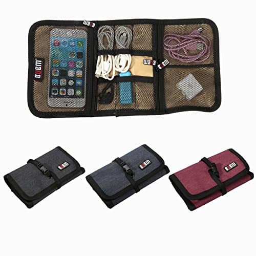 BUBM Spring Rolls Folding Carry Case S Size Three Colors For Digital Storage Bag (Random: Color)