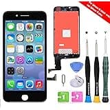 Premium Screen Replacement Compatible with iPhone 8 4.7 inch Full Assembly -LCD Touch Digitizer Display Glass Assembly with Tools, Fit Compatible with iPhone 8 (Black)