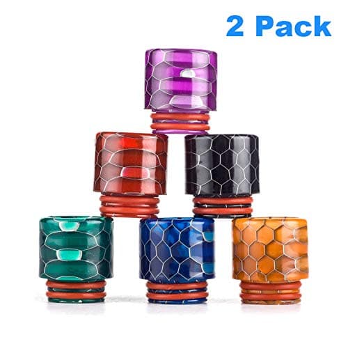Jianuo Plastic Quick Fitting 810 Drip Tip Connector for RO System Refrigerator Ice Maker Coffee Mod Machineļ¼Random Delivery (2 Pack)