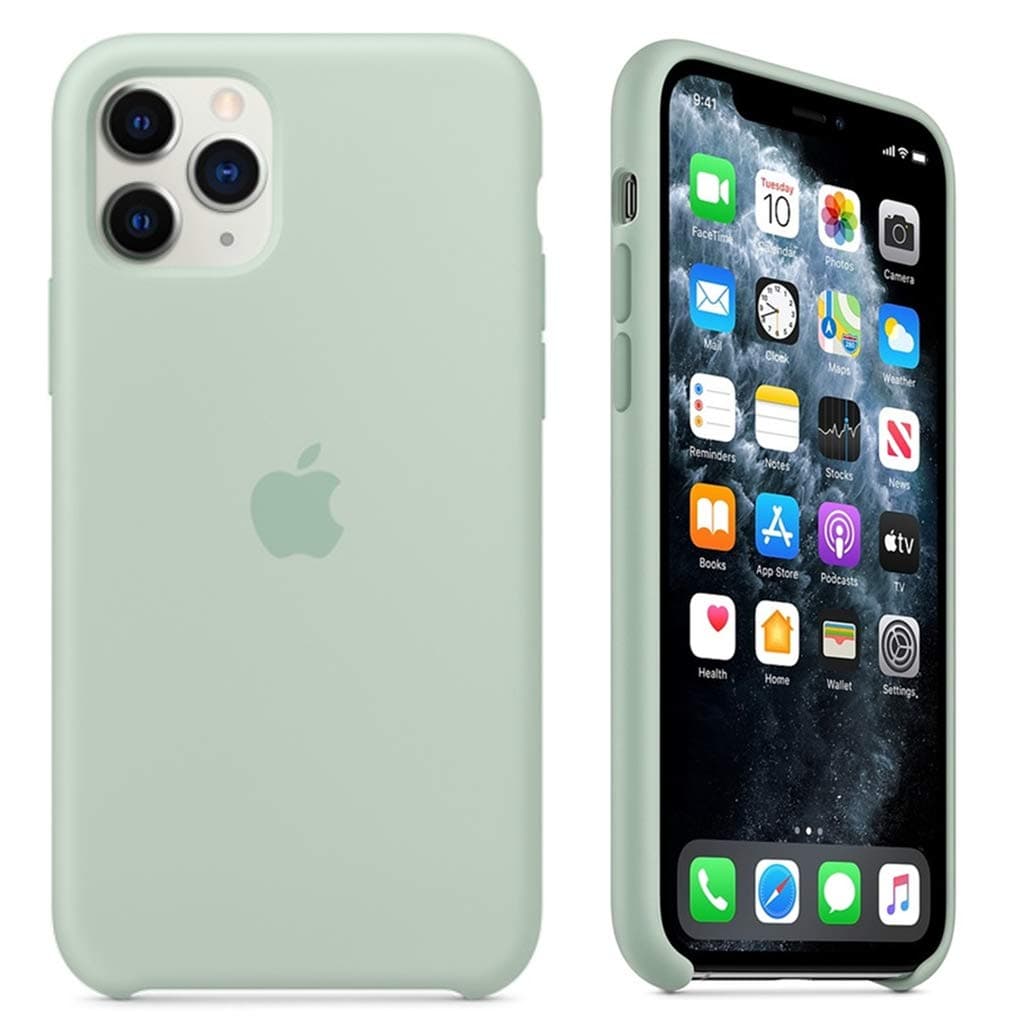Maycase Compatible for iPhone 11 Pro Max Case, Liquid Silicone Case Compatible with iPhone 11 Pro Max (2019) 6.5 inch (Beryl)