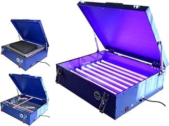 INTBUYING UV Exposure Unit Silk Screen Printing LED Light Box 20x24 Inches 110V