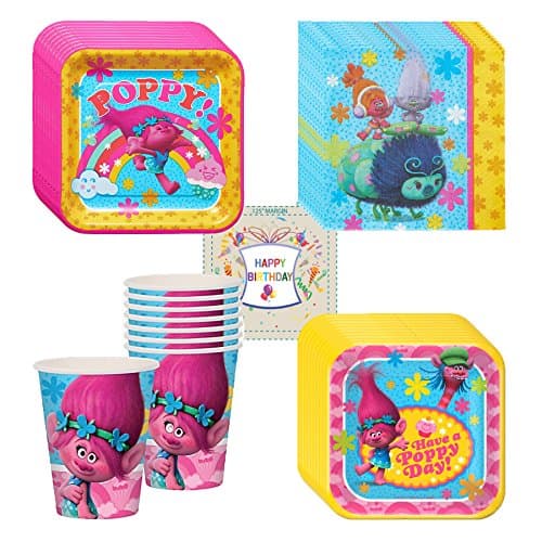 Trolls Deluxe Party Pack Bundle