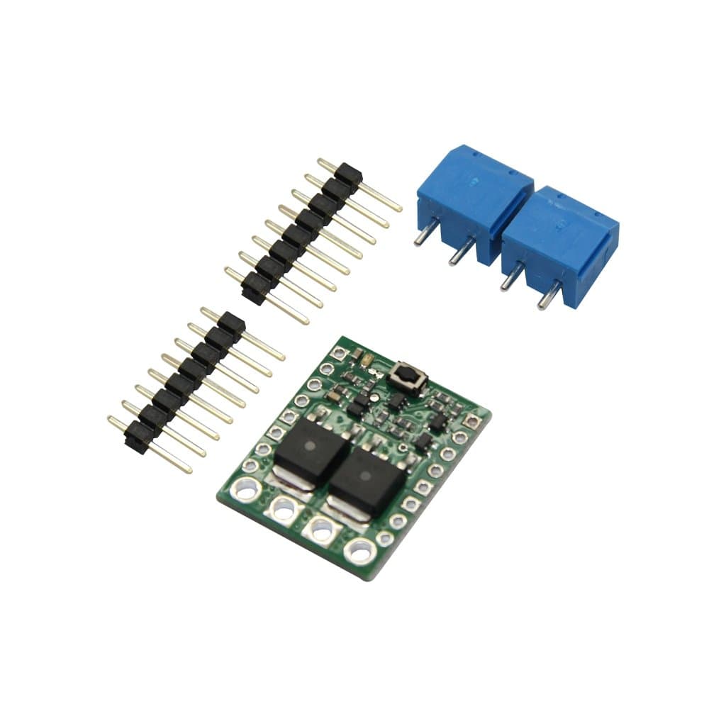 POLOLU-2812 Big Pushbutton Power Switch with Reverse Voltage Protect / uk stock