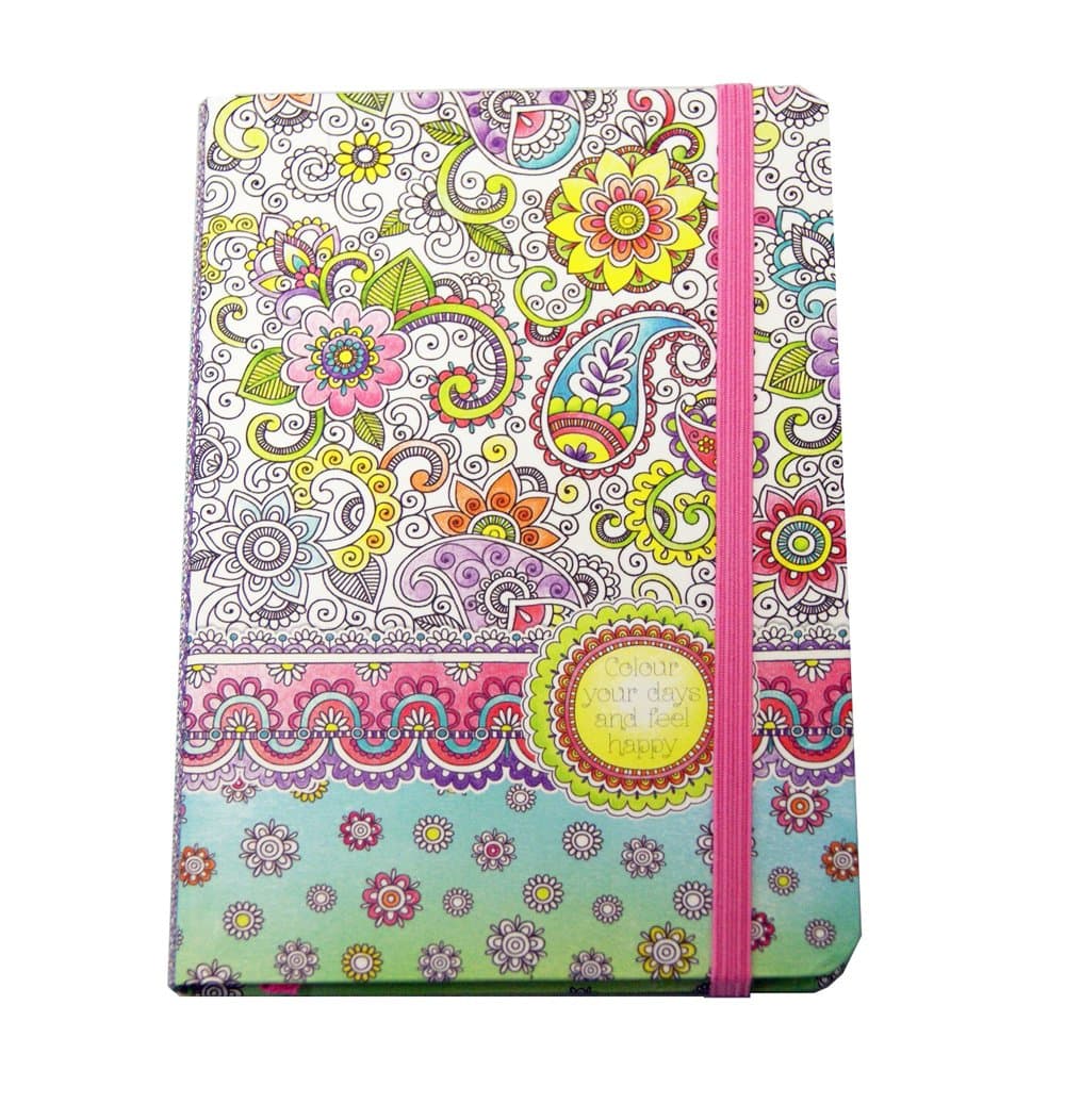 Colour Your DaysA6"Be Creative with Colouring" Notebook