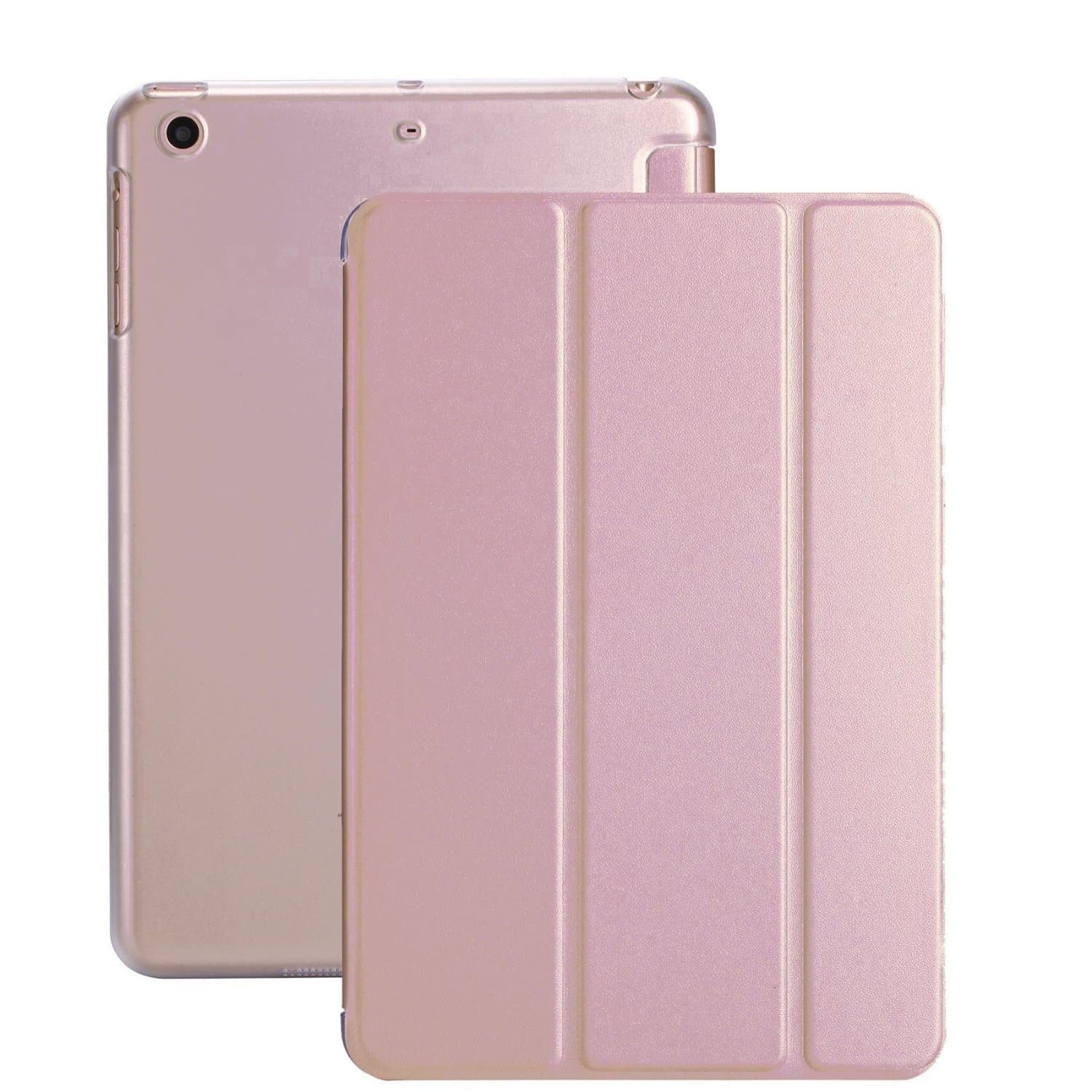 MoArmouz Smart Stand Auto Sleepwake Function Case for iPad Air (Rose gold)