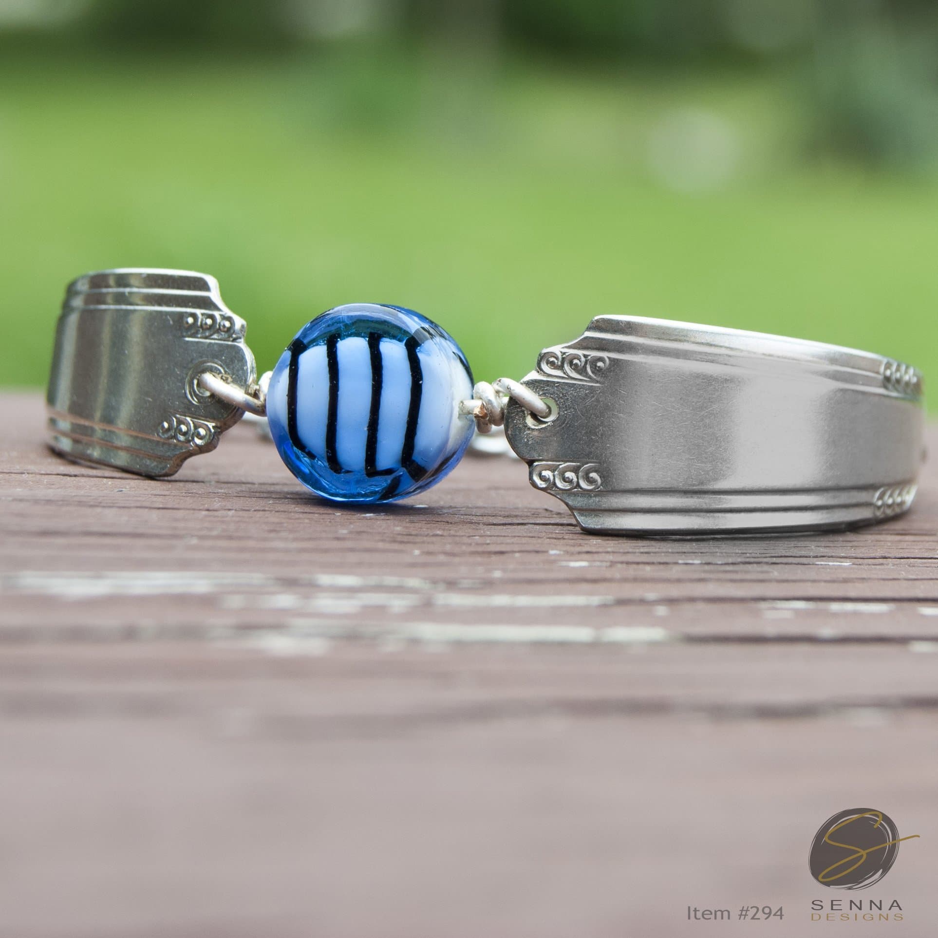 Sterling Silver Silverware Spoon Bracelet