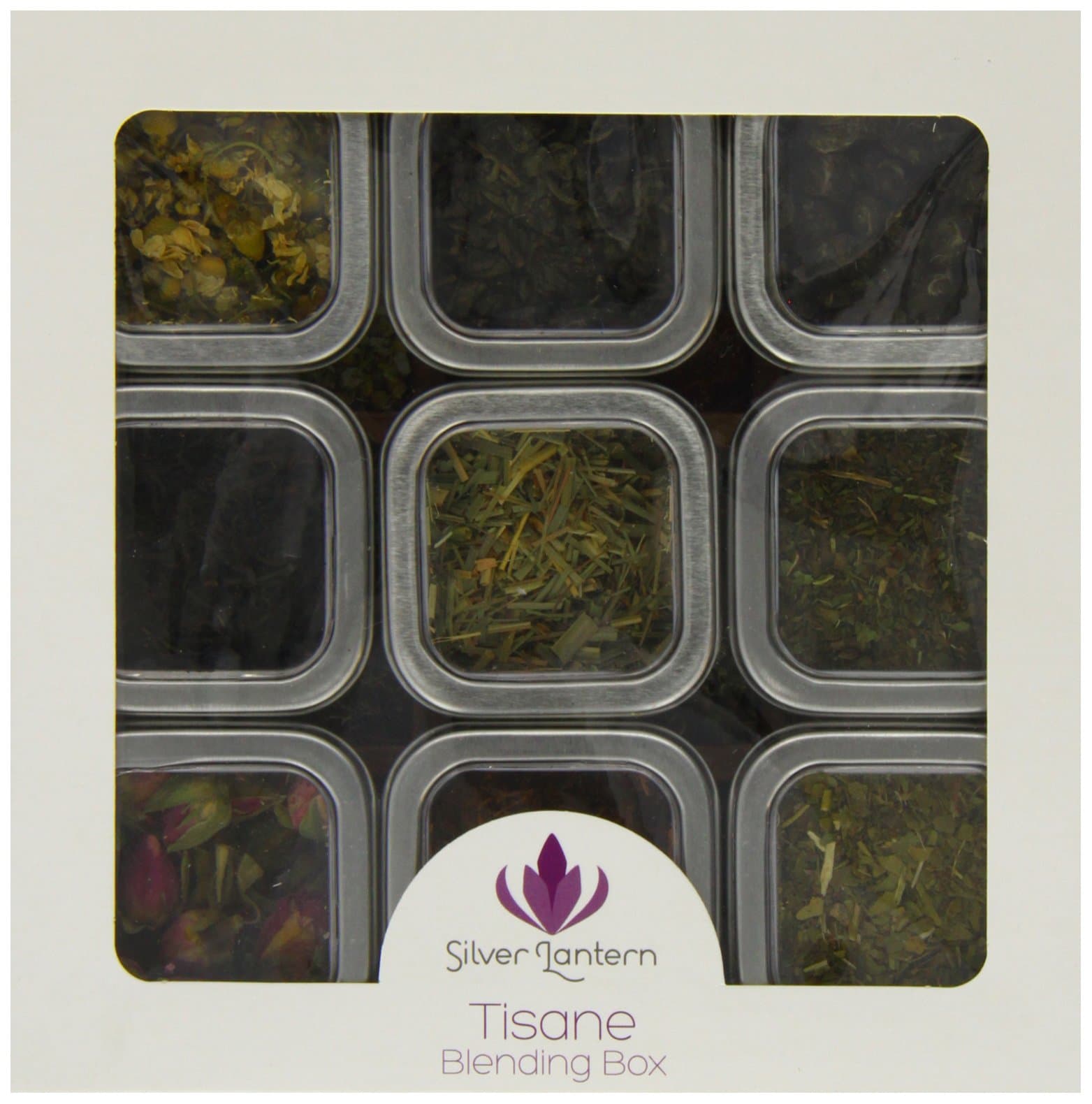 Silver Lantern Tea Tisane Blending Box 119 g