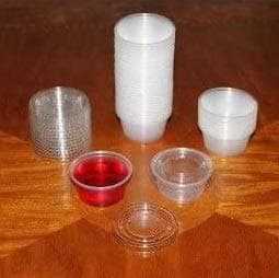 75-3.25 ounce Multi Use Souffle Portion Cups with Lids - Package of 75-3.25 oz size
