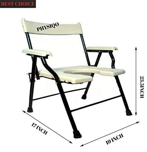 PHYSIQO Folding Elderly Disabled Man And Pregnant Woman Stainless Steel Shower