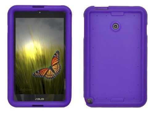 Bobj Rugged Case for ASUS VivoTab Note 8 M80TA - BobjGear Custom Fit - Patented Venting - Sound Amplification - BobjBounces Kid Friendly (Playful Purple)
